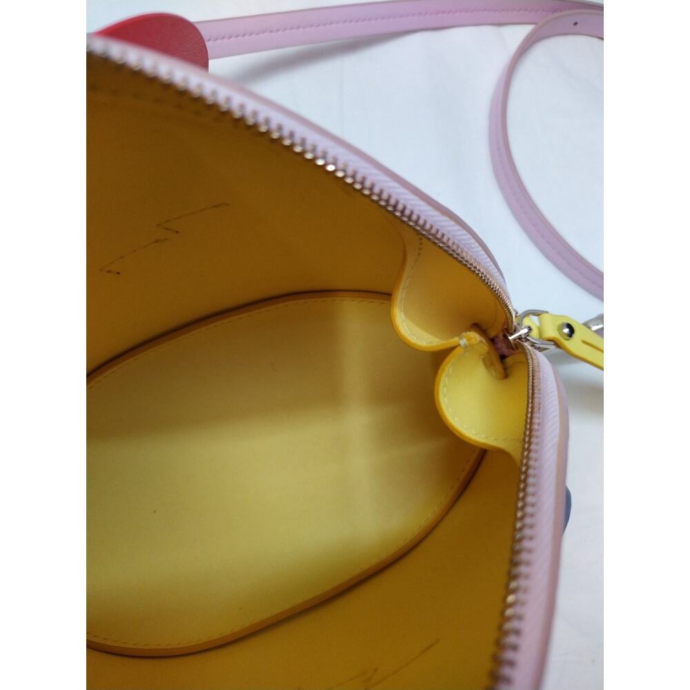 Kate Spade New York Flock Party Multicolor Parrot Leather Zipper Crossbody Bag - Picture 12 of 16